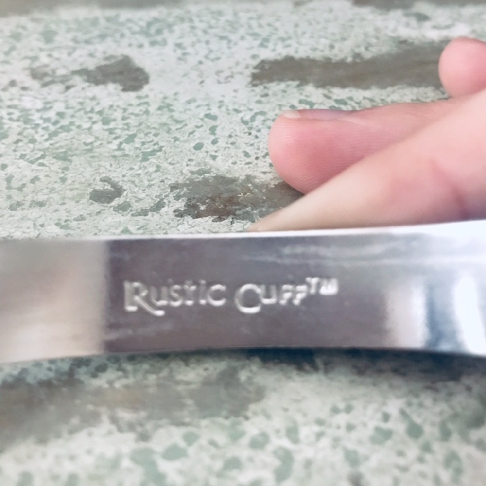 Rustic Cuff Teal Python Cuff - Picture 4 of 4